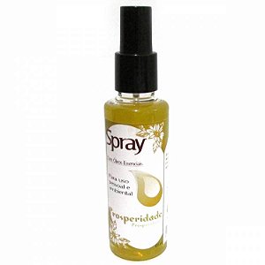 Spray Aromatizador Limpeza com Óleos Essenciais 140ml - Prosperidade