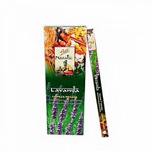 Incenso Flute de Massala - Lavanda: Limpeza Pesada