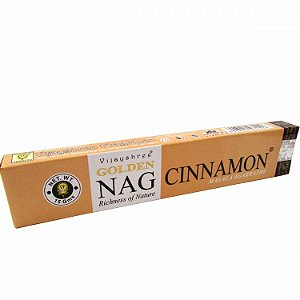 Incenso Golden Nag Agarbathi de Massala - Cinnamon
