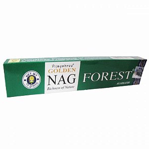 Incenso Golden Nag Agarbathi de Massala - Forest