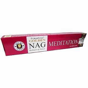 Incenso Golden Nag Agarbathi de Massala - Meditation