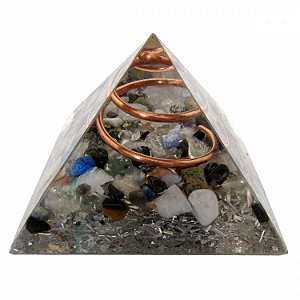 Orgonite Pirâmide 6,5cm - Sortidos