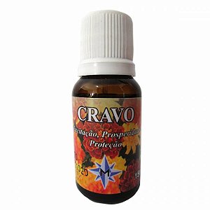 Essência Aromática 15ml - Cravo: Excitação, Prosperidade, Proteção