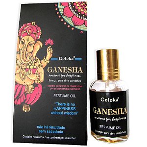 Óleo Perfumado Goloka Pure Oil Aroma - Ganesha: Energia Para Abrir Caminhos