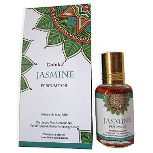 Óleo Perfumado Goloka Pure Oil Aroma - Jasmine: Energia do Equilíbrio