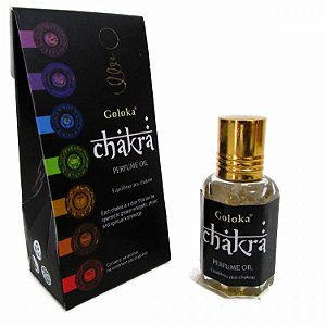 Óleo Perfumado Goloka Pure Oil Aroma - Chakra: Equilíbrio Dos Chakras