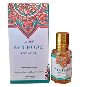 Óleo Perfumado Goloka Pure Oil Aroma - Patchouli: Energia Limpeza Astral