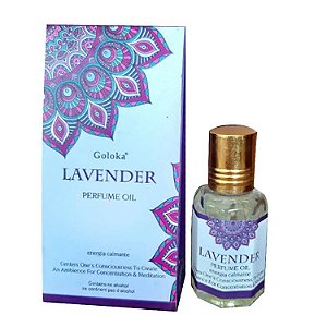 Óleo Perfumado Goloka Pure Oil Aroma - Lavender: Energia Calmante