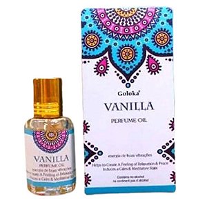 Óleo Perfumado Goloka Pure Oil Aroma - Vanilla: Energia de Boas Vibrações