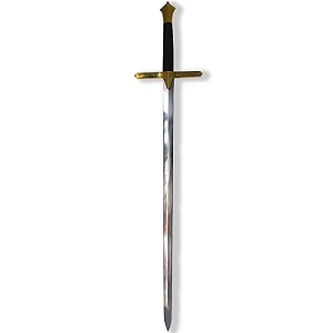 Espada de Metal Dourada 123cm