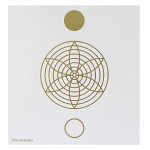 Placa Radiônica - Harmonia - 14cm x 13,5cm