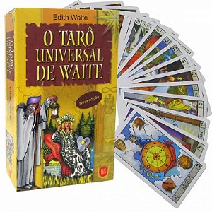 O Tarô Universal de Waite com 78 Cartas - Edith Waite