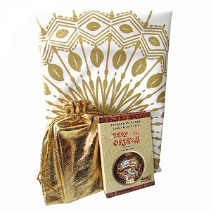 Kit Magia Afro-brasileira: Tarô dos Orixás + Toalha e Bolsa - pela Editora Artha