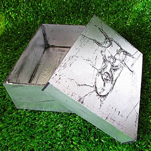 Porta Tarô, Deusa Tríplice em Madeira - 16 cm