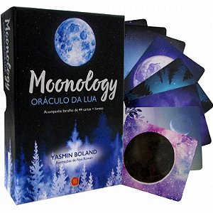 Moonology Oráculo da Lua - Livro  +  Baralho 44 Cartas
