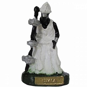 Estátua Oxalá Orixá Estátua Mini 9cm