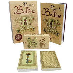 Tarot de Belline Livro + Baralho 53 Cartas Tarô