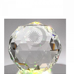 Bola de Cristal Multifacetada de Mesa M 5cm