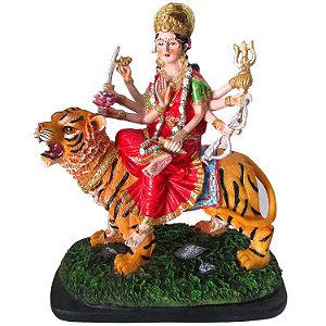 Estátua Deusa Durga 26cm