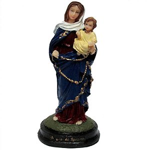 Estátua Nossa Senhora do Rosário 15cm
