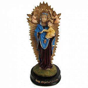 Estátua Nossa Senhora do Perpétuo Socorro 15cm