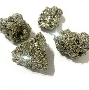 Pedra Pirita 125g - Pedras da Prosperidade e Proteçã