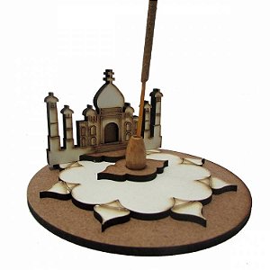 Incensário em MDF 8cm - Taj Mahal