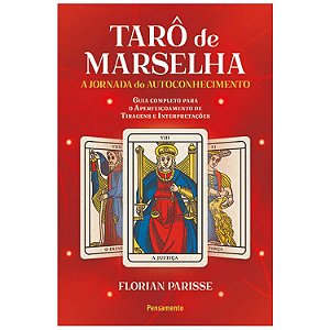 Livro Tarô de Marselha: A Jornada do Autoconhecimento 2 (Vermelho)