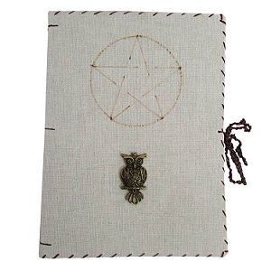 Livro das Sombras Pentagrama 22 cm
