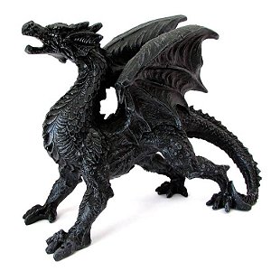 Dragão Negro 19cm
