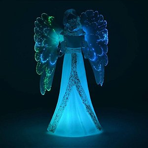 Anjo da Guarda com Luz de Led 21cm - Importado
