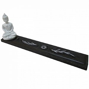 Incensario Buda com Cristal 24cm