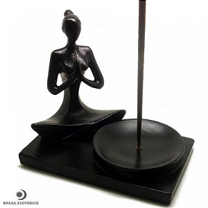 Incensário Yogue com Case - Reverenciando 8cm