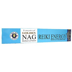 Incenso Golden Nag Agarbathi de Massala - Reiki Energy