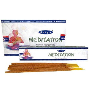 Incenso de Massala Satya Nag Champa Premium - Meditation