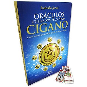 Livro Oráculos Utilizados Pelo Povo Cigano + Mini Tarô