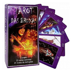 Tarot das Bruxas com 22 Cartas + Livreto
