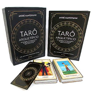 Tarô Arquetípico - Livro + Baralho com 78 Cartas