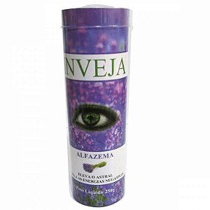 Vela Votiva 7 Dias Aromática 14cm - Alfazema: Inveja, Transmutação