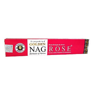 Incenso Golden Nag Agarbathi de Massala - Rose