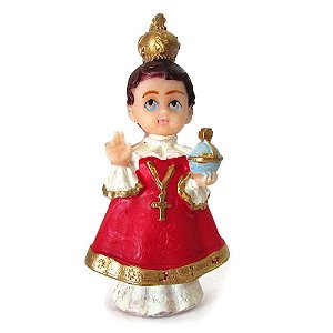 Miniatura Menino Jesus de Praga 8cm