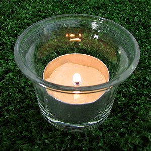 Porta Vela de Vidro Copo 6cm