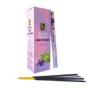 Incenso Divina Sálvia Zed Black - Proteção