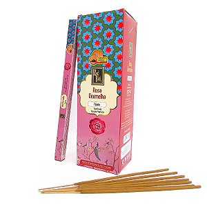 Incenso Rosa Vermelha de Massala Zed Black - Paixão