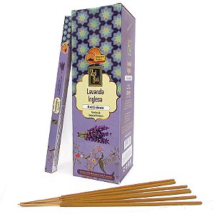 Incenso Lavanda Inglesa de Massala Zed Black - Pureza, Silêncio