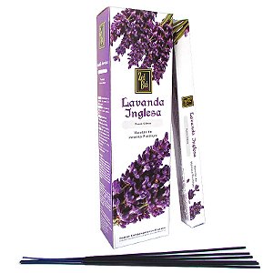Incenso Lavanda Inglesa de Jardim Zed Black - Pureza, Silêncio