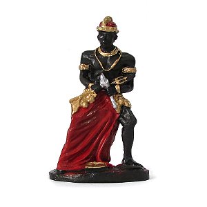 Orixá Exú em Miniatura 9cm - Guardião dos Caminhos