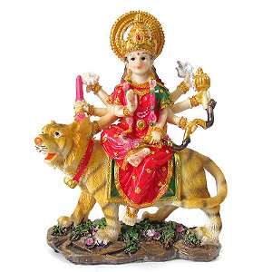 Deusa Durga Mãe do Universo 17cm