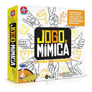 Jogo de Mimica Estrela Tabuleiro Criatividade Educativo Imaginação Didatico Entreterimento
