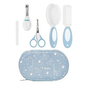 Kit Cuidados com Estojo Azul Bebe Higiene Organizador